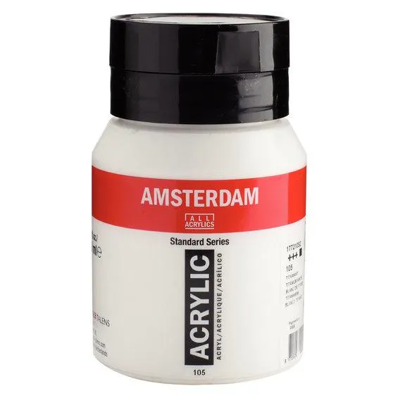 Amsterdam Titanium White 500ml