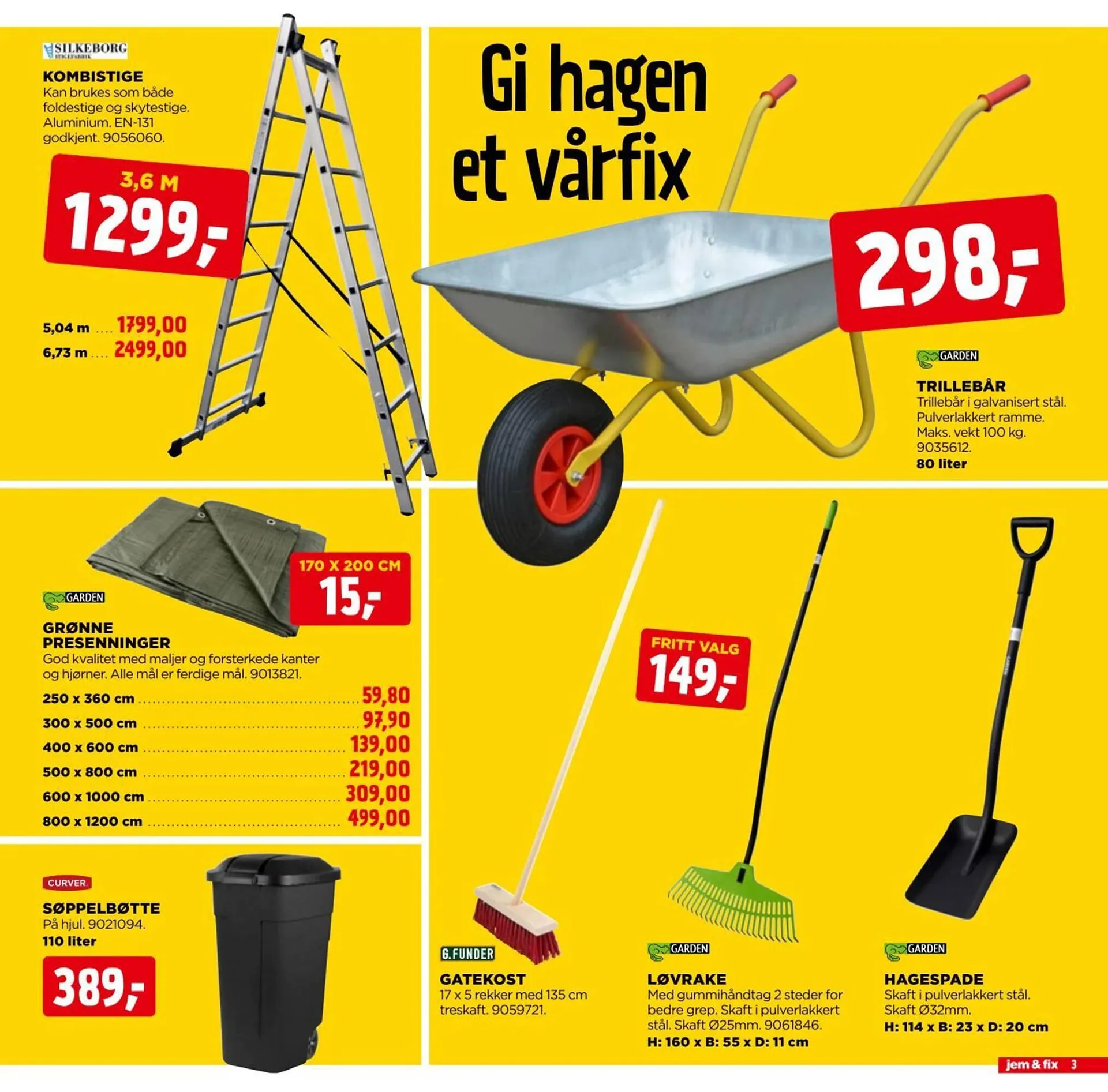 Jem & fix kundeavis fra 15. mars til 22. mars 2026 - kundeavisside 3