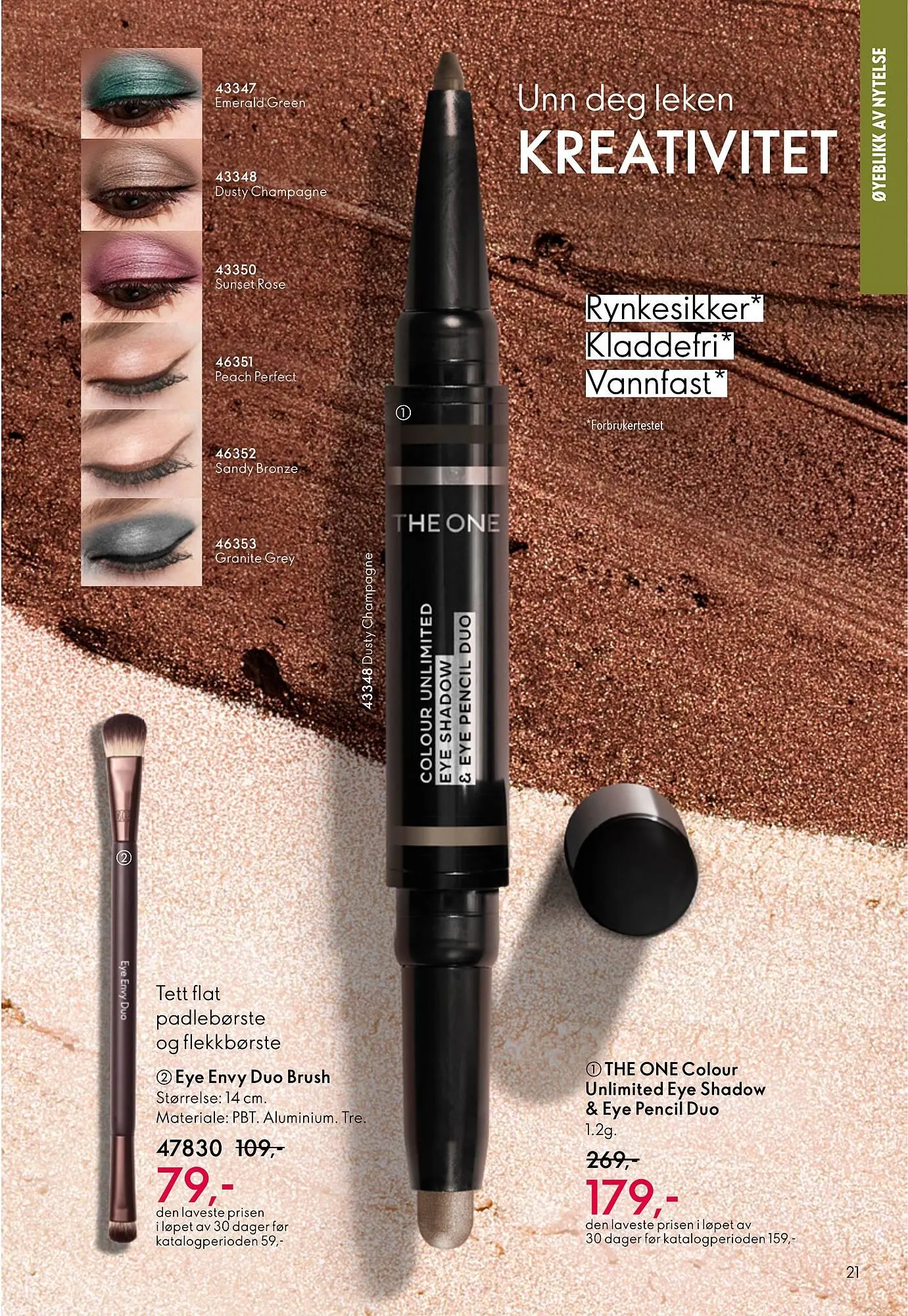 Oriflame katalog fra 1. april til 30. april 2026 - kundeavisside 21