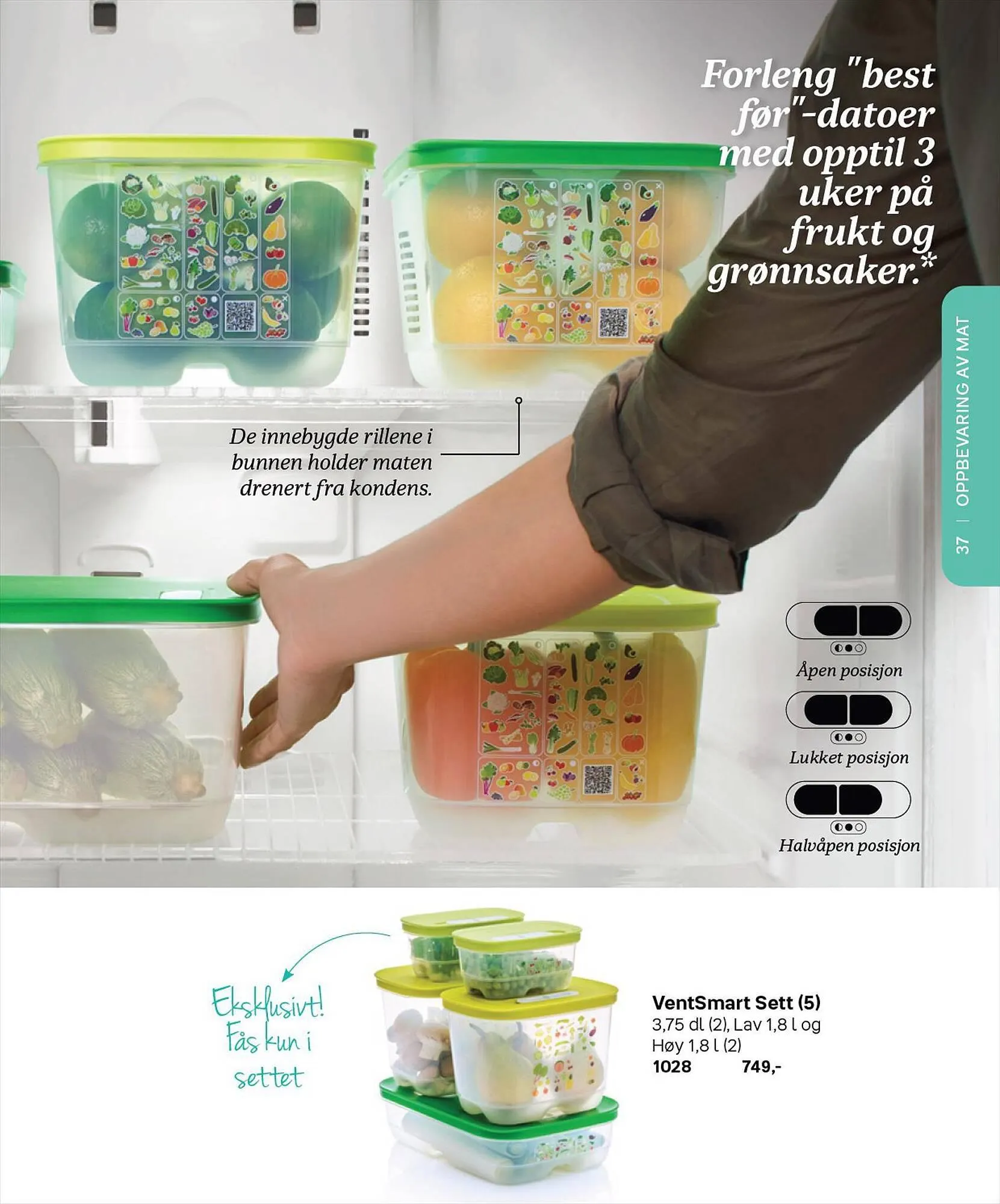 Tupperware Kundeavis fra 6. mars til 31. august 2023 - kundeavisside 37