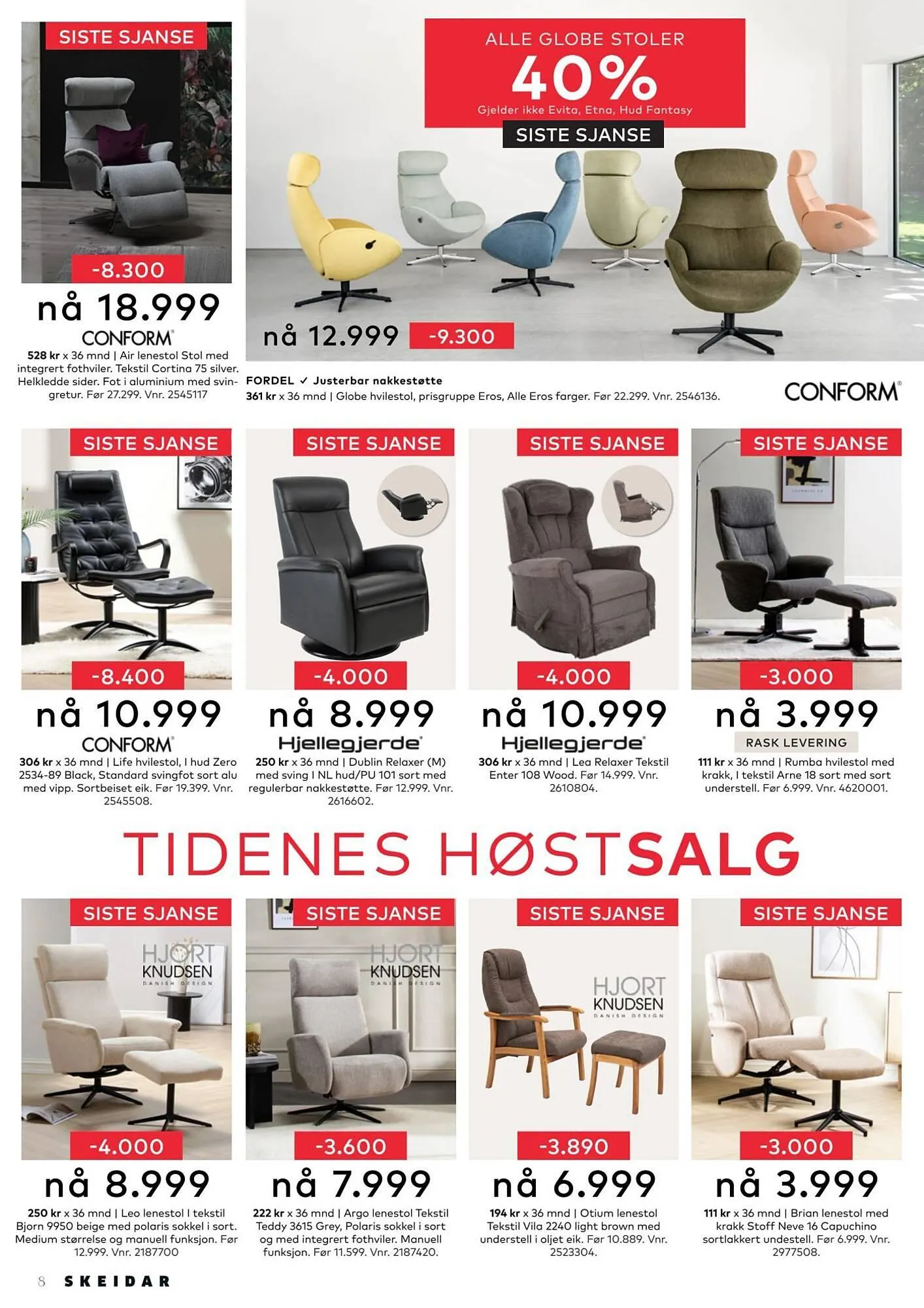 Skeidar kundeavis fra 10. november til 16. november 2025 - kundeavisside 8