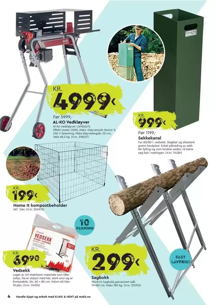 Mekk Kundeavis fra 3. mars til 5. april 2025 - kundeavisside 4