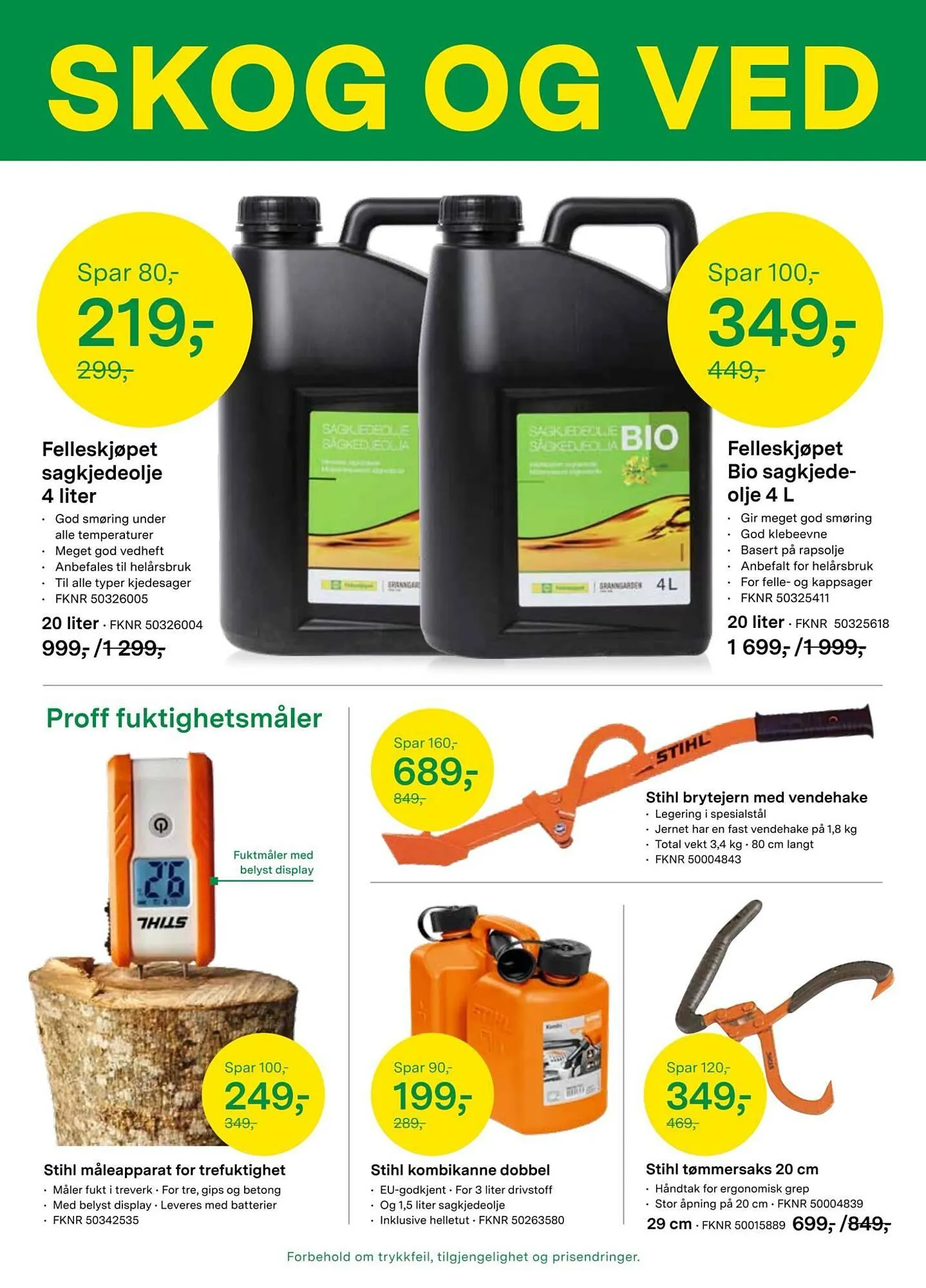 Felleskjøpet kundeavis fra 13. oktober til 26. oktober 2025 - kundeavisside 4