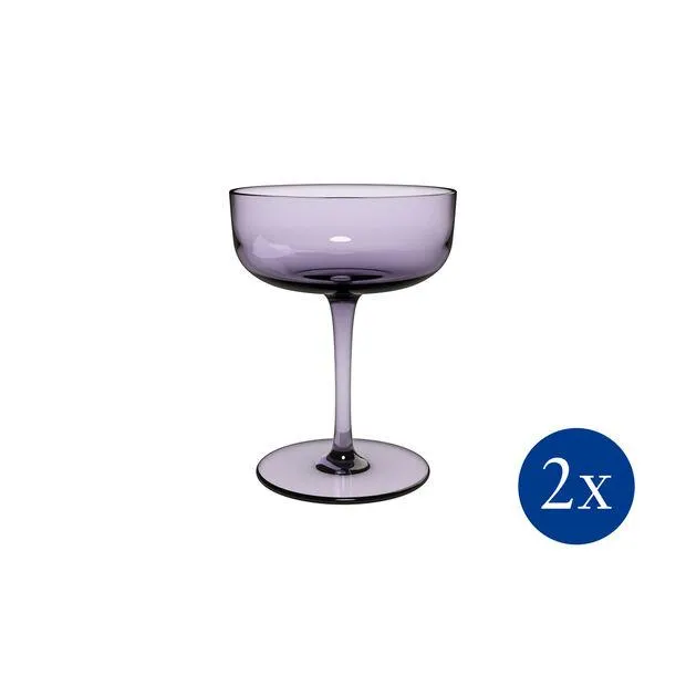 Like Lavender champagne coupe/dessert bowl, 100 ml, 2 pieces