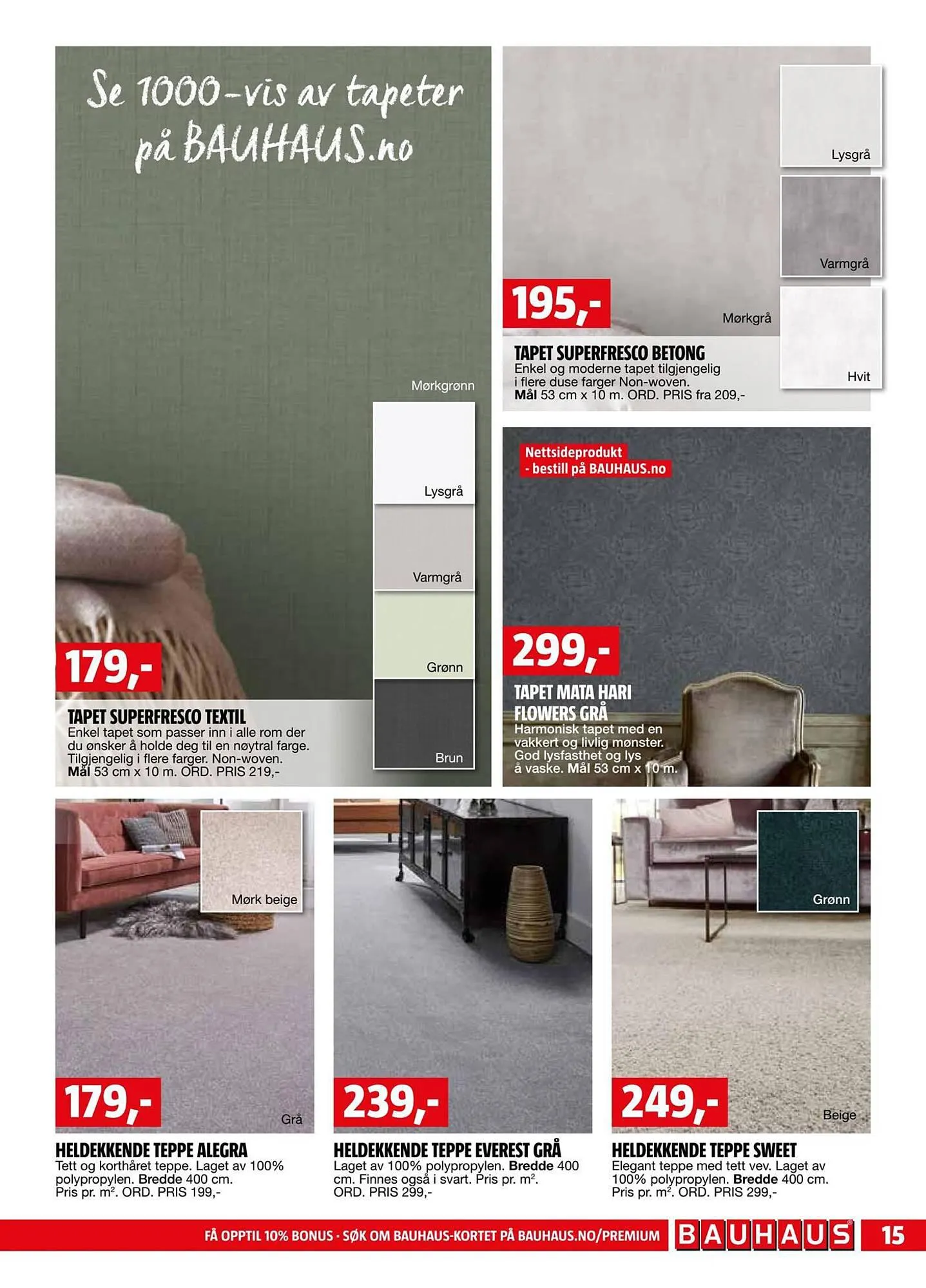 Bauhaus Kundeavis fra 3. september til 1. oktober 2023 - kundeavisside 15