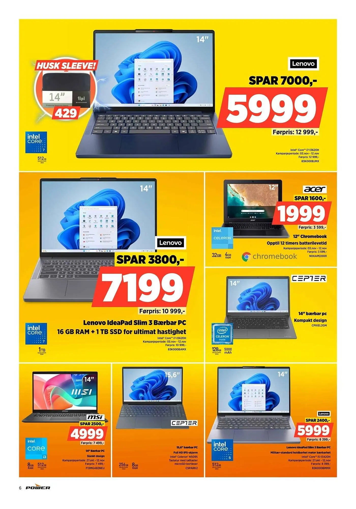 POWER kundeavis fra 10. november til 16. november 2025 - kundeavisside 6