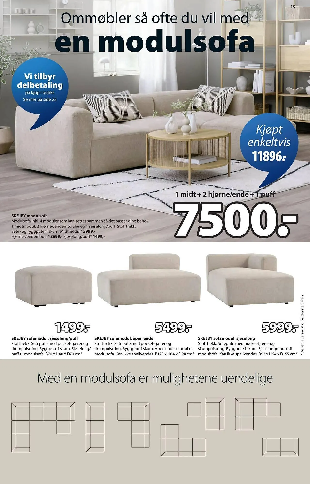 JYSK kundeavis fra 1. desember til 14. desember 2025 - kundeavisside 15