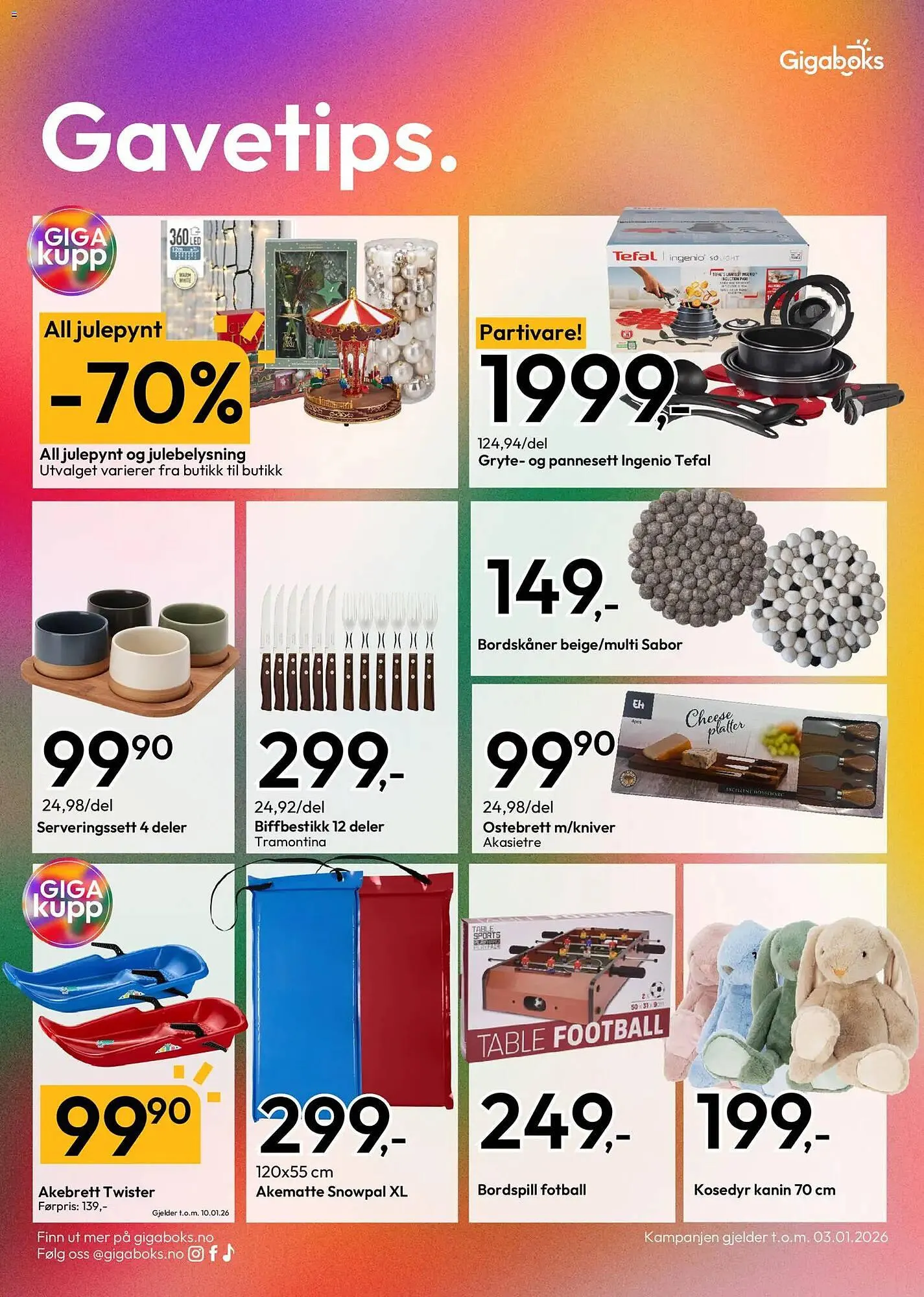 Gigaboks kundeavis fra 22. desember til 3. januar 2026 - kundeavisside 4