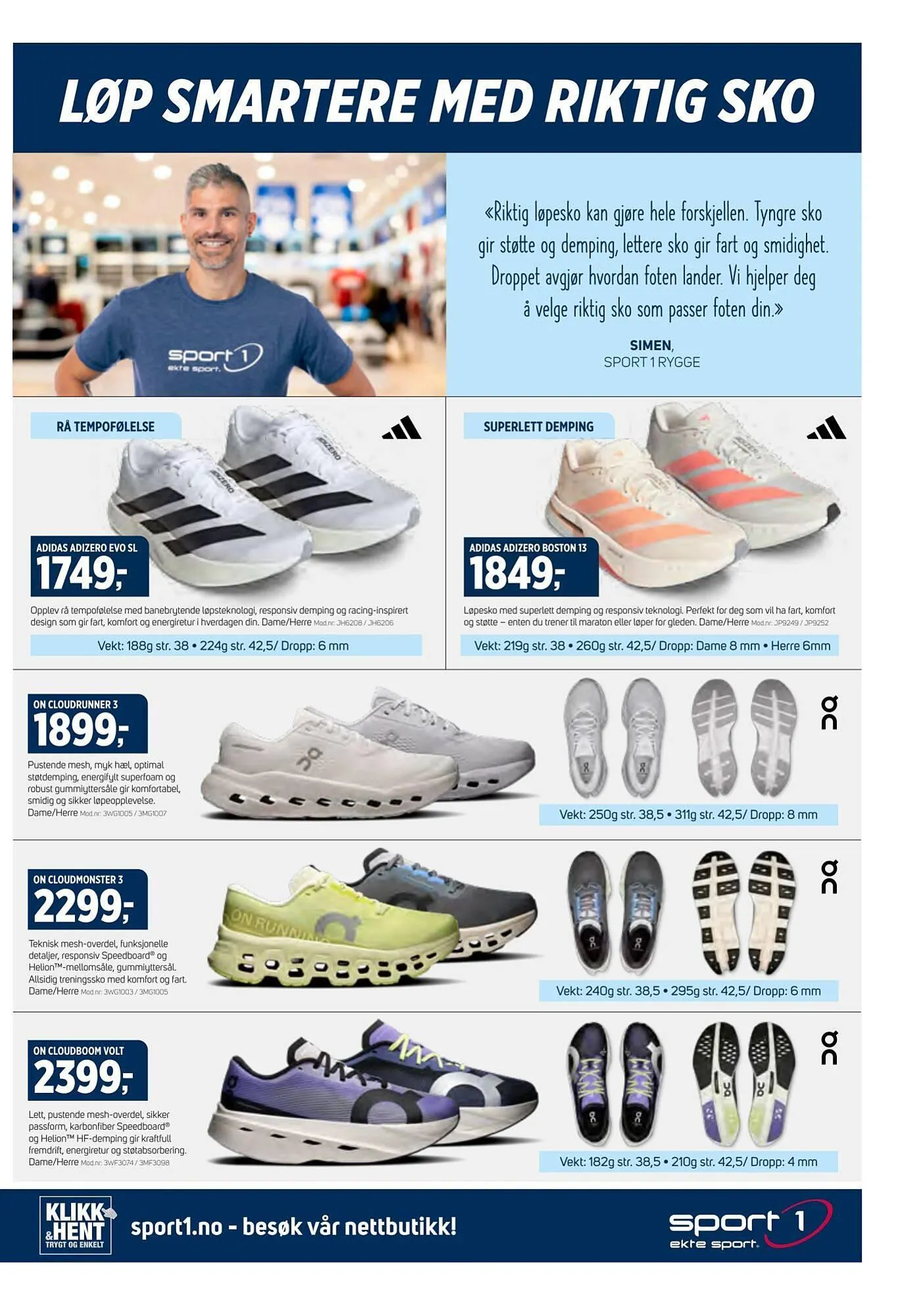 Sport 1 kundeavis fra 15. mars til 5. april 2026 - kundeavisside 5