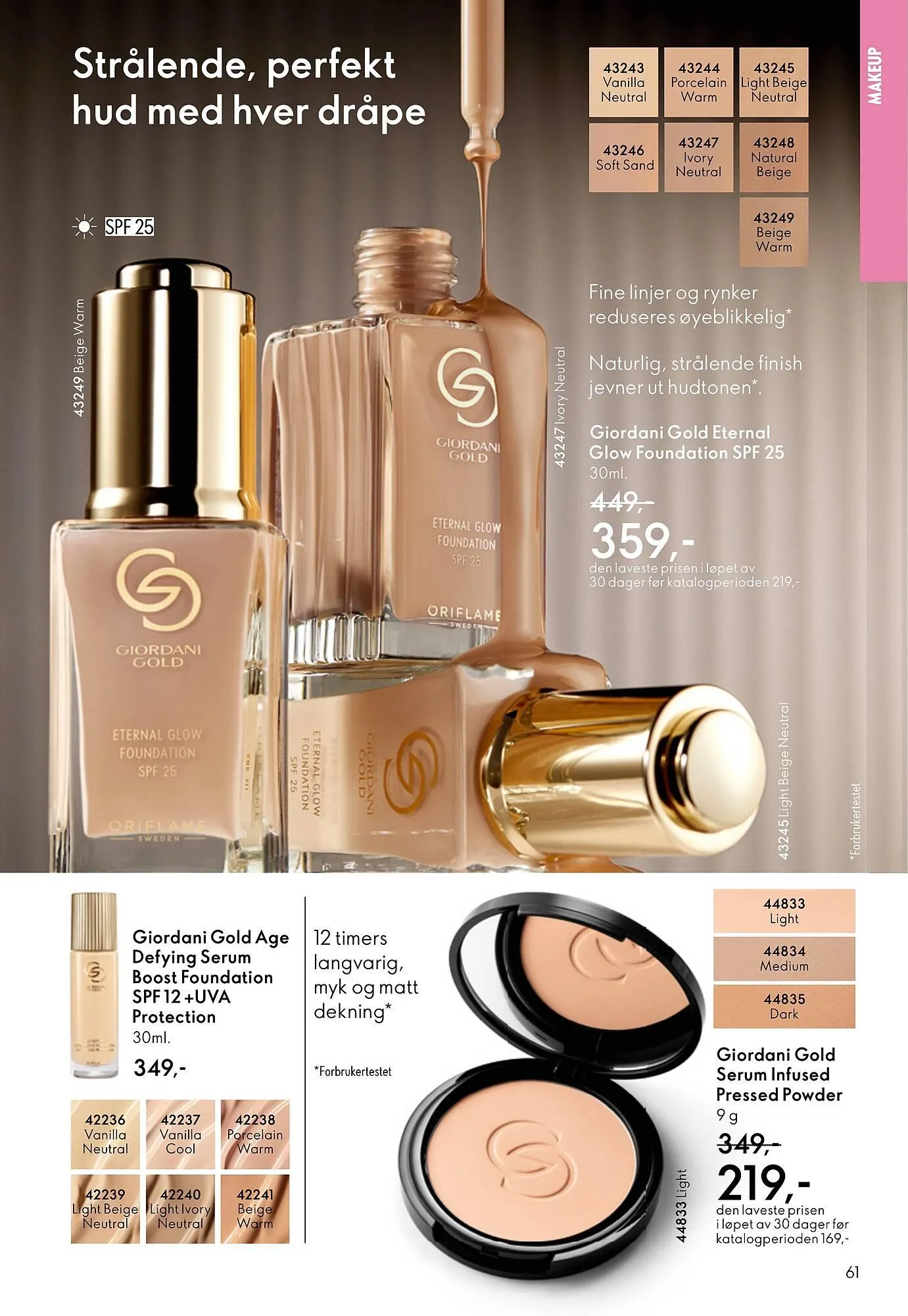 Oriflame katalog fra 10. desember til 30. desember 2025 - kundeavisside 61