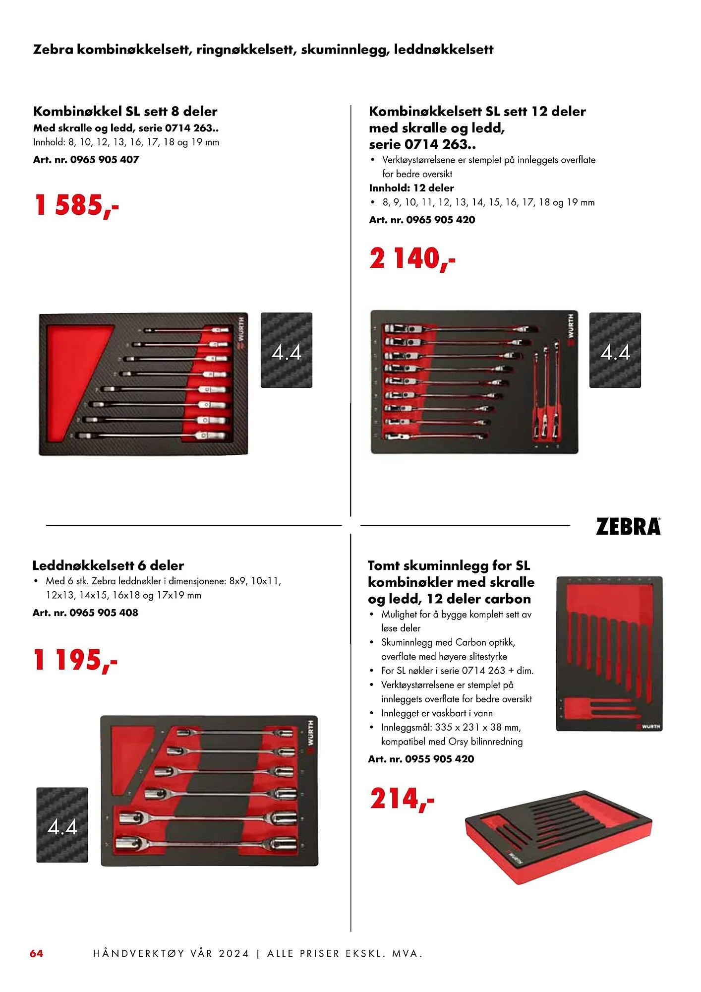 Würth Kundeavis fra 5. februar til 2. juni 2024 - kundeavisside 64