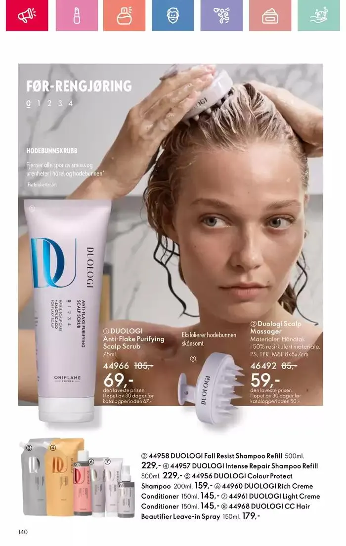 ORIFLAME Kundeavis fra 4. februar til 18. februar 2025 - kundeavisside 140