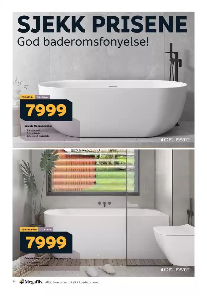 Megaflis Kundeavis fra 22. oktober til 5. november 2024 - kundeavisside 14