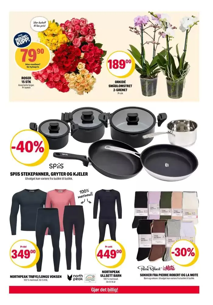 Eksklusive tilbud for våre kunder fra 28. oktober til 3. november 2024 - kundeavisside 5