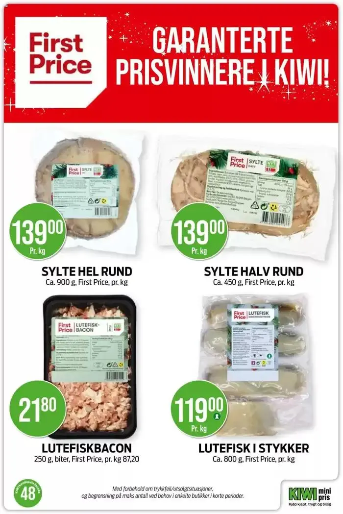 Kiwi Kundeavis fra 25. november til 1. desember 2024 - kundeavisside 6