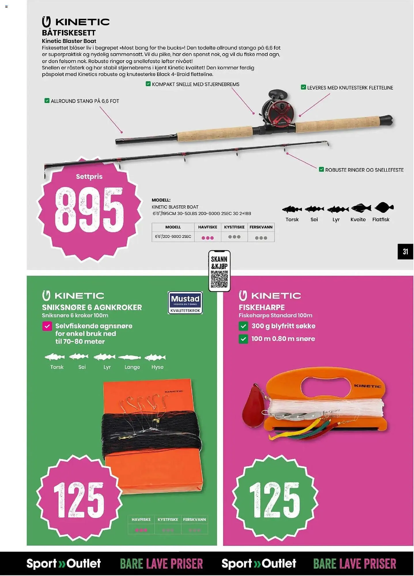 Sport Outlet kundeavis fra 21. april til 26. april 2026 - kundeavisside 31