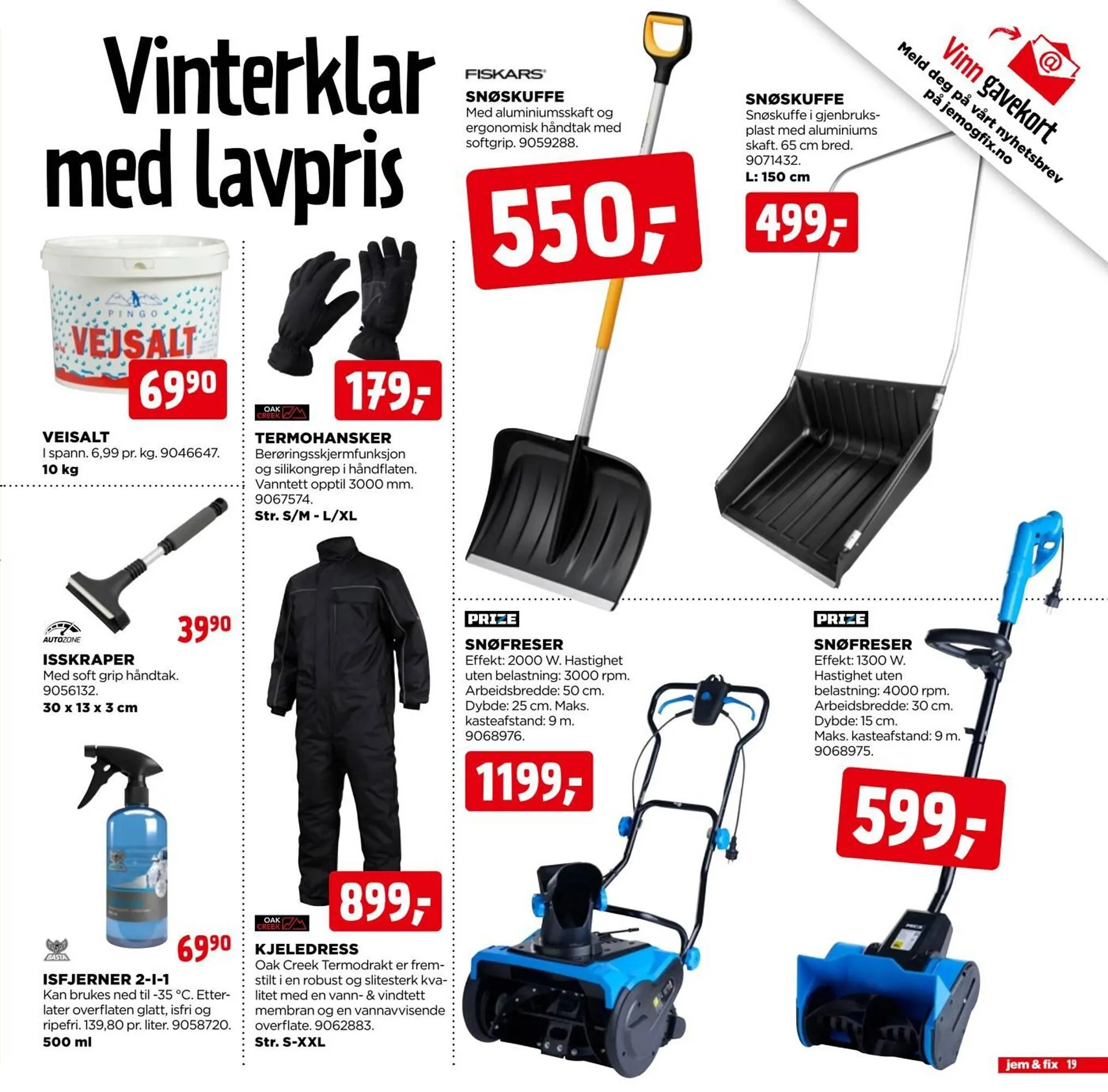 Jem & fix kundeavis fra 9. november til 15. november 2025 - kundeavisside 19