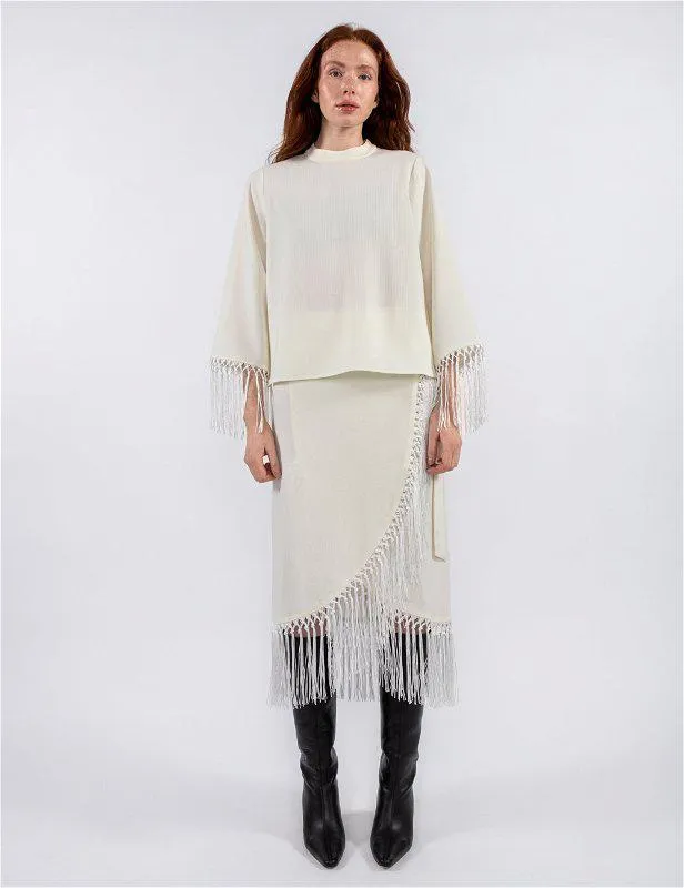 Ellie Skirt Off White