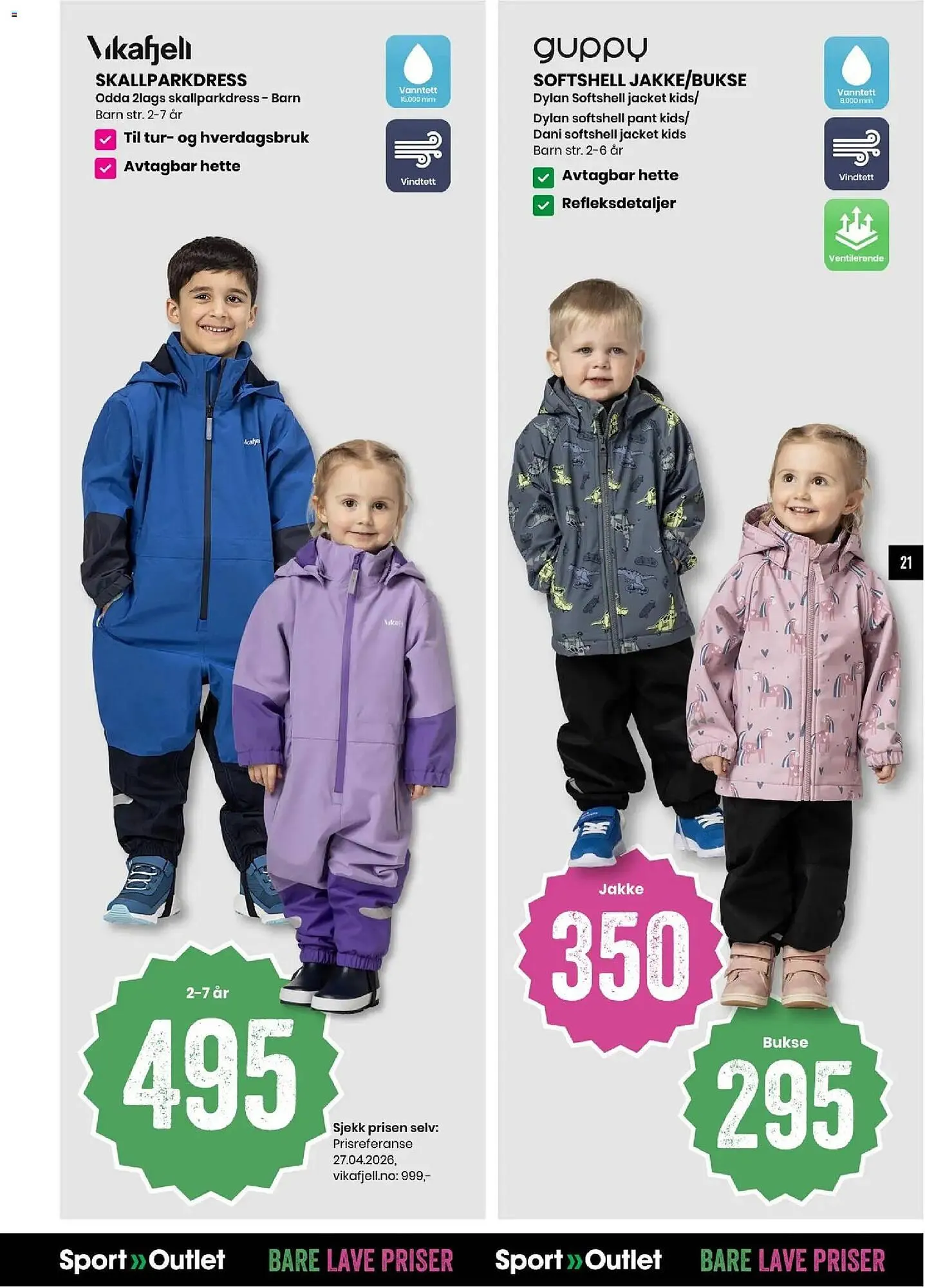 Sport Outlet kundeavis fra 12. mai til 17. mai 2026 - kundeavisside 21