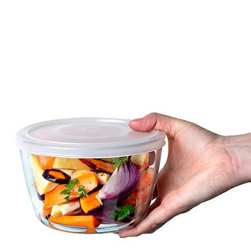 Cook & Freeze glassbolle med lokk 1,6L klar