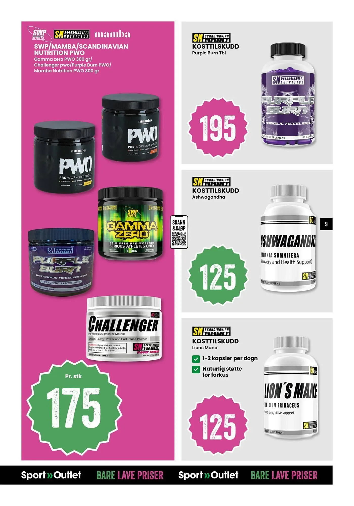 Sport Outlet kundeavis fra 14. januar til 2. februar 2026 - kundeavisside 9