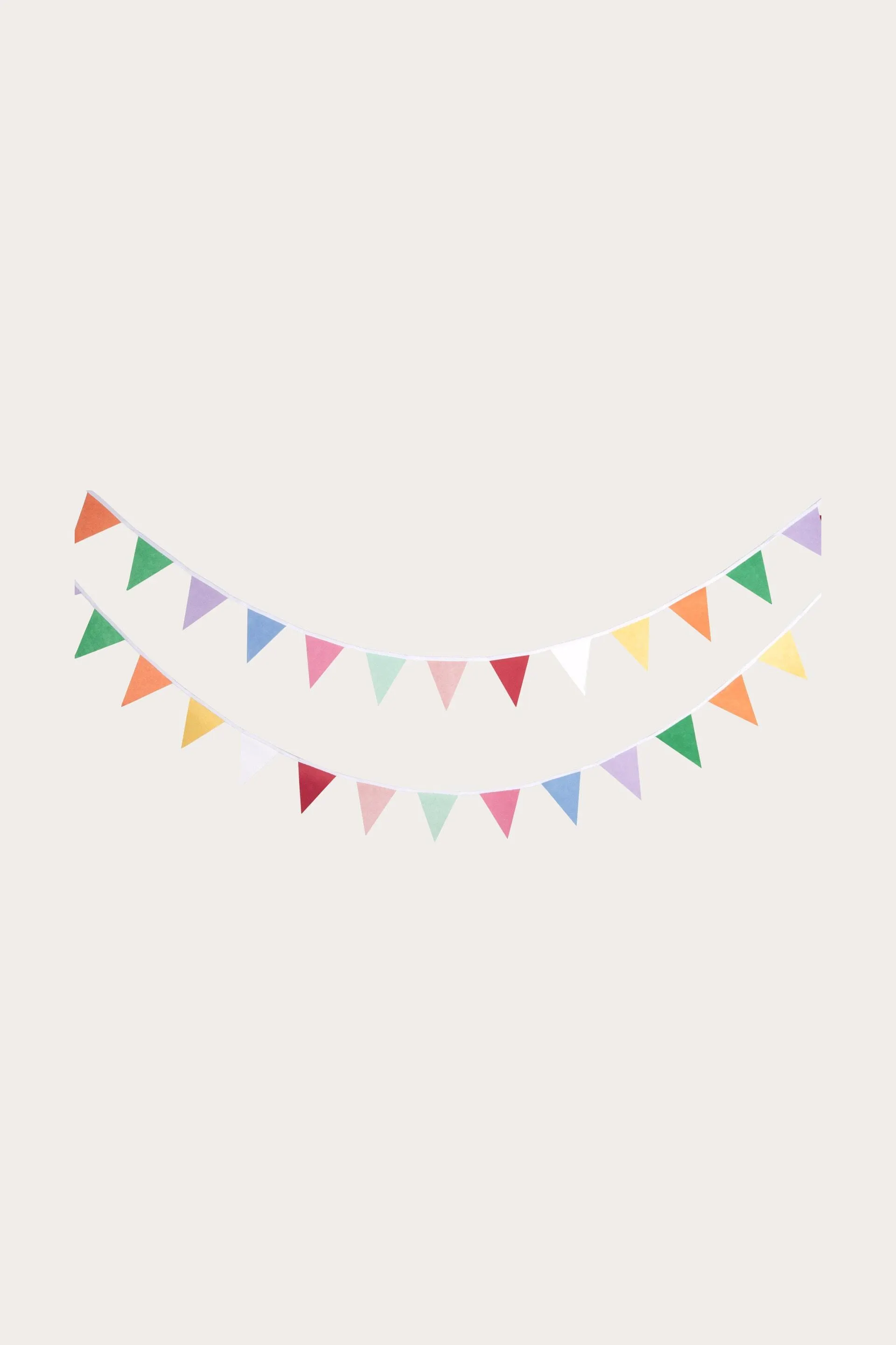 Girlander Vimpel pastell