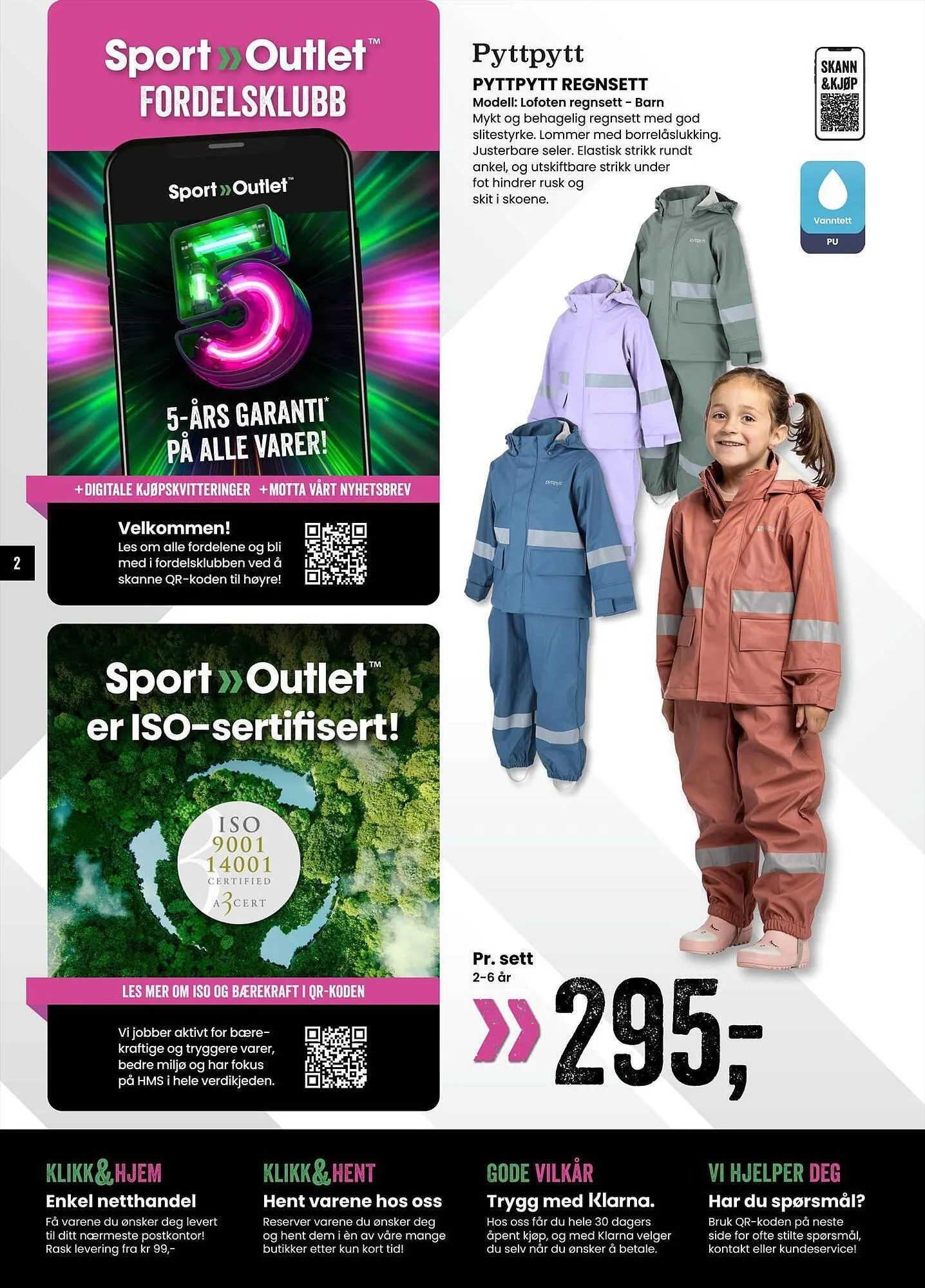 Sport Outlet Kundeavis fra 18. september til 5. oktober 2023 - kundeavisside 2