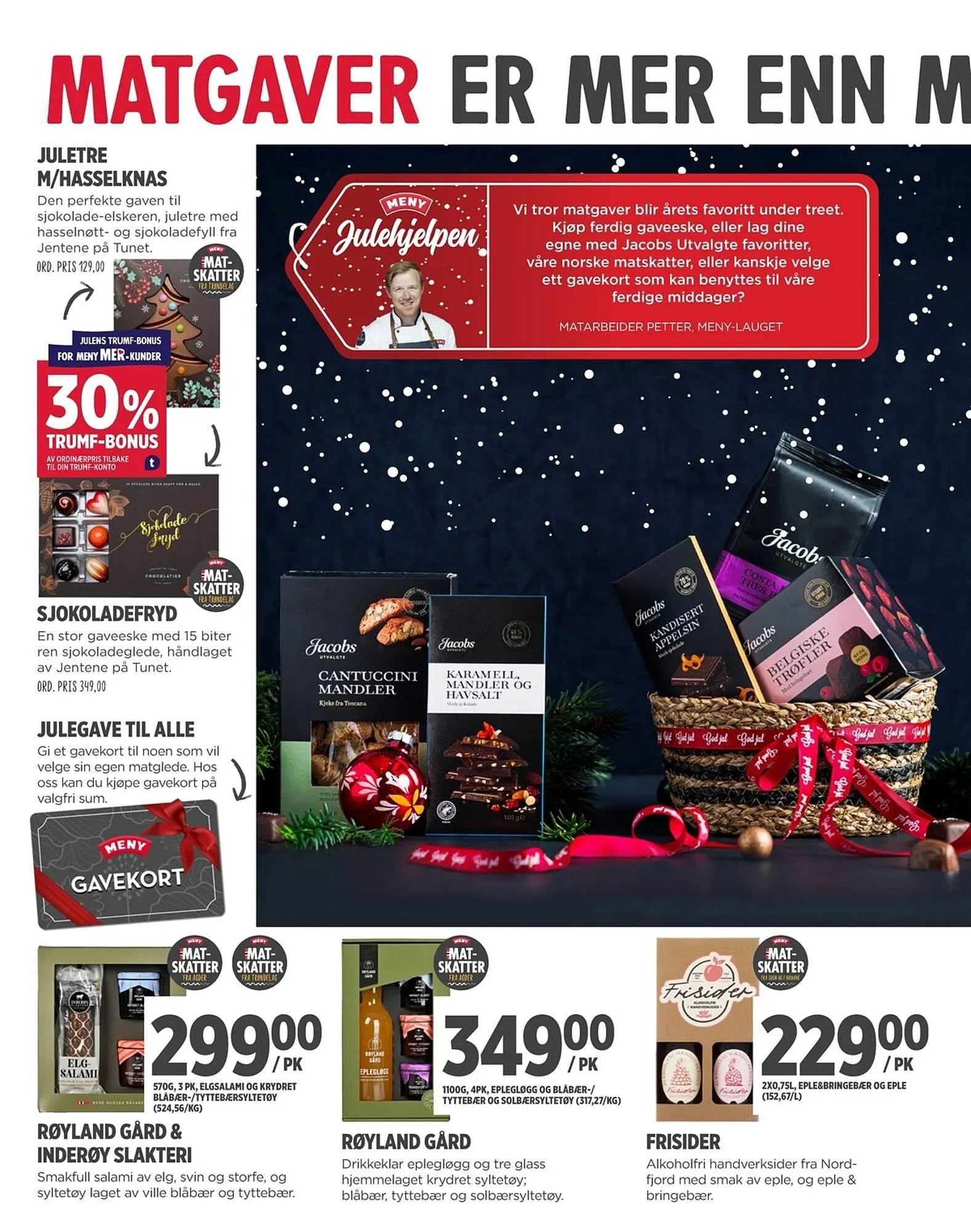 Meny kundeavis fra 14. desember til 24. desember 2025 - kundeavisside 6