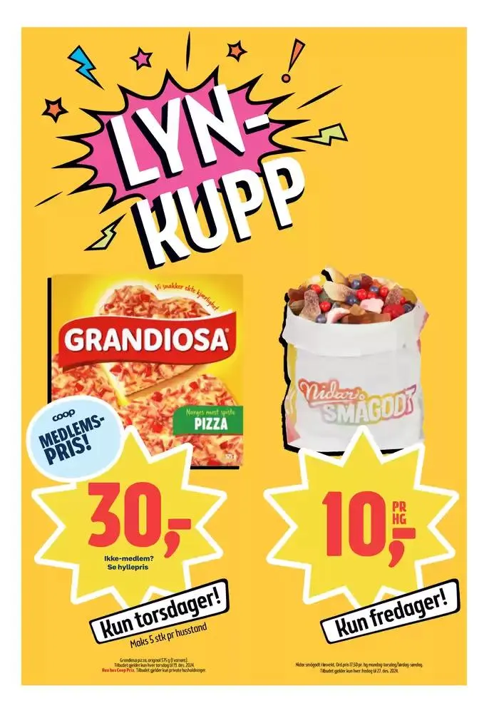 Stort utvalg av tilbud fra 25. november til 8. desember 2024 - kundeavisside 7