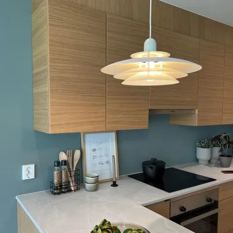 Joakim taklampe Hvit 40cm