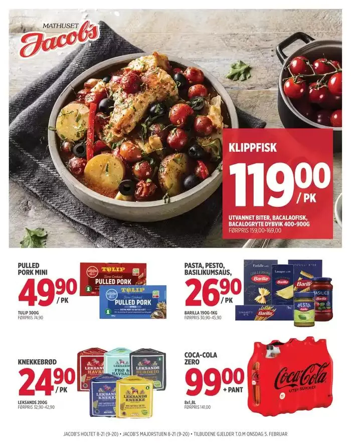 Jacobs Kundeavis fra 4. februar til 18. februar 2025 - kundeavisside 3
