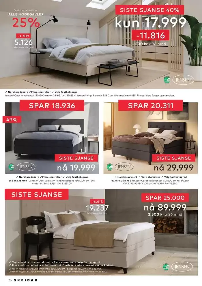 Skeidar Kundeavis fra 1. februar til 15. februar 2025 - kundeavisside 26