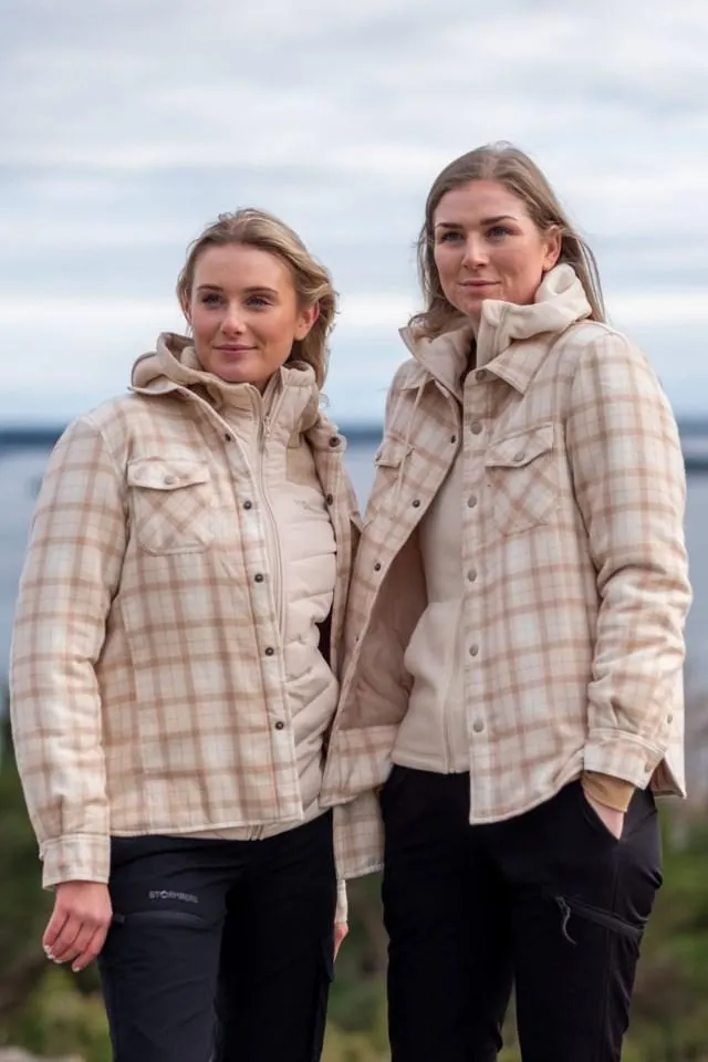 Skaidi vattert skjorte