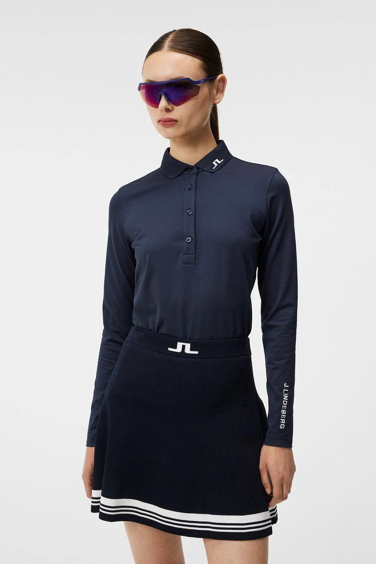Tour Tech LS Polo JL Navy