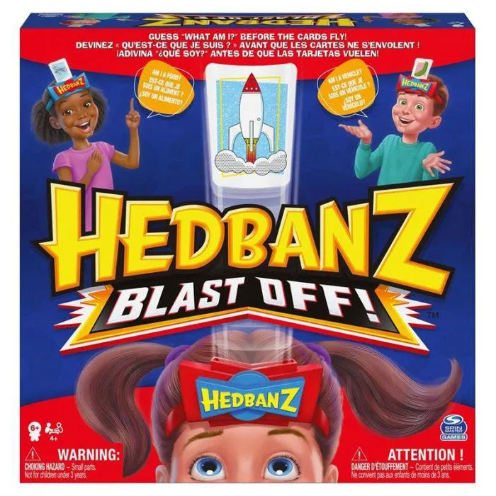 Hedbanz Blastoff Spill