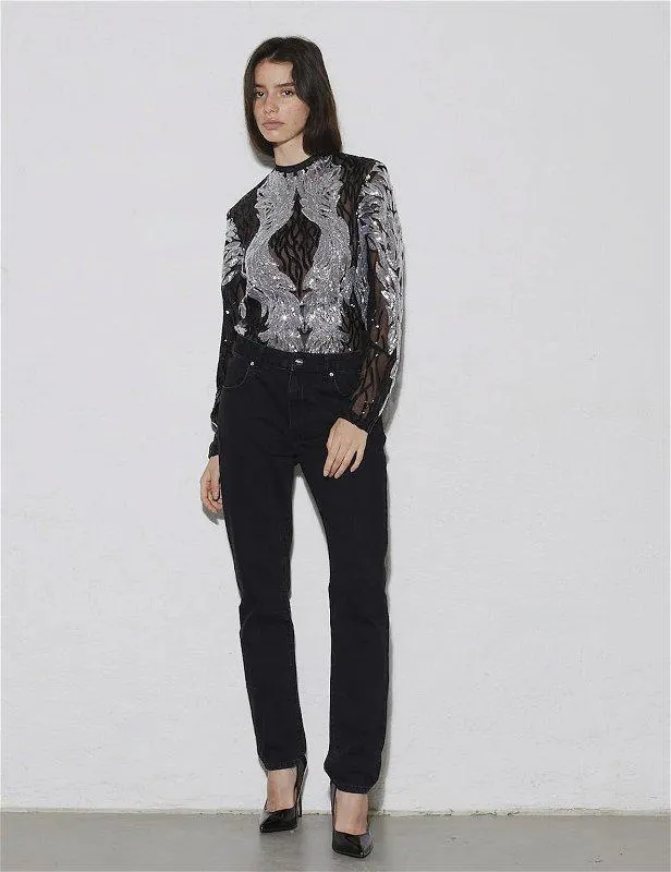 Backstage Top Black / Silver