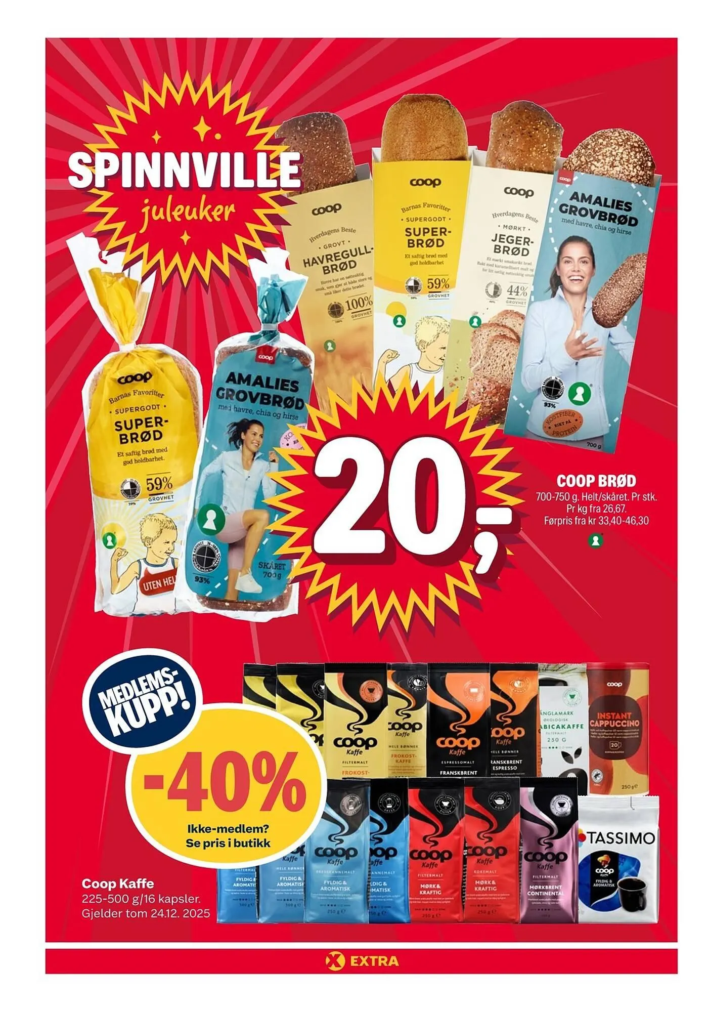 Coop Extra kundeavis fra 8. desember til 14. desember 2025 - kundeavisside 3