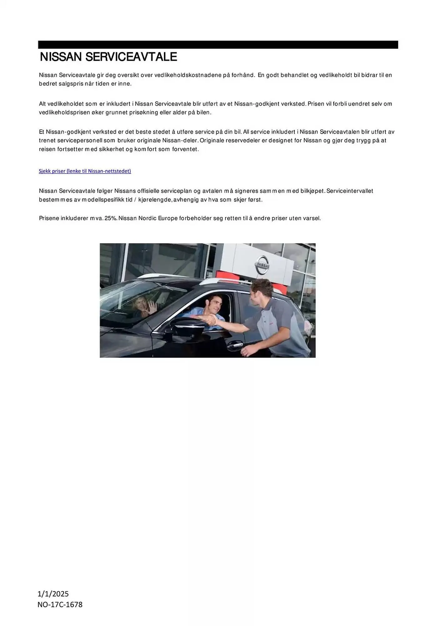 Nissan Kundeavis fra 8. januar til 8. januar 2026 - kundeavisside 11