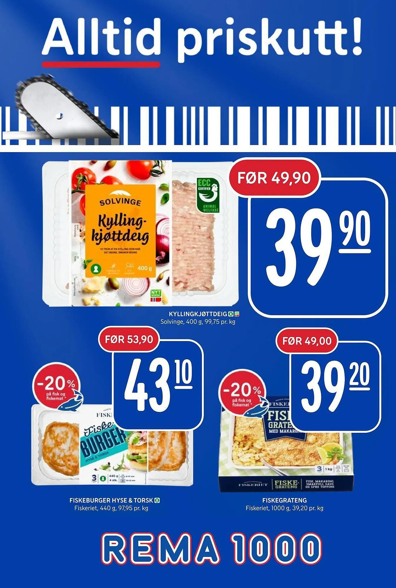 Rema 1000 Kundeavis fra 11. september til 24. september 2023 - kundeavisside 1