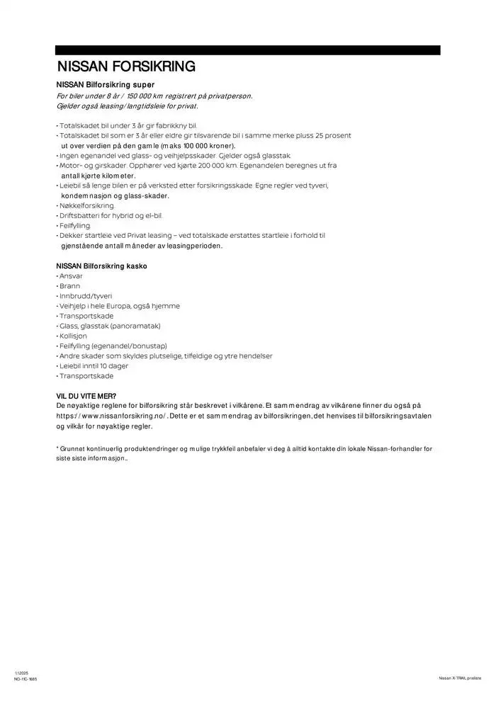 X-Trail fra 28. desember til 28. desember 2025 - kundeavisside 15