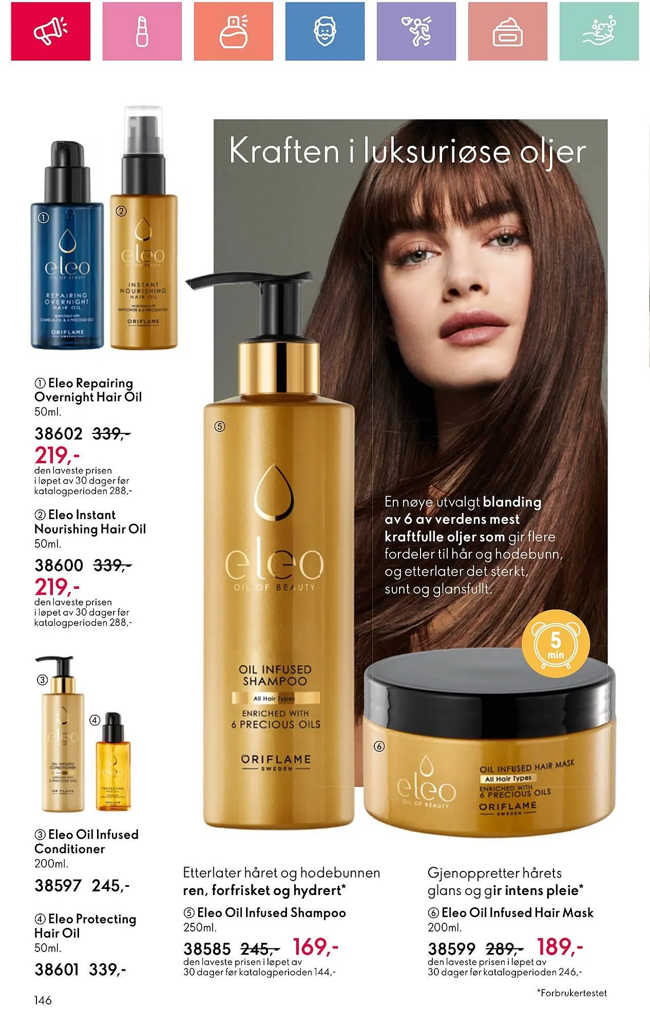 Oriflame Kundeavis fra 5. januar til 25. januar 2025 - kundeavisside 146