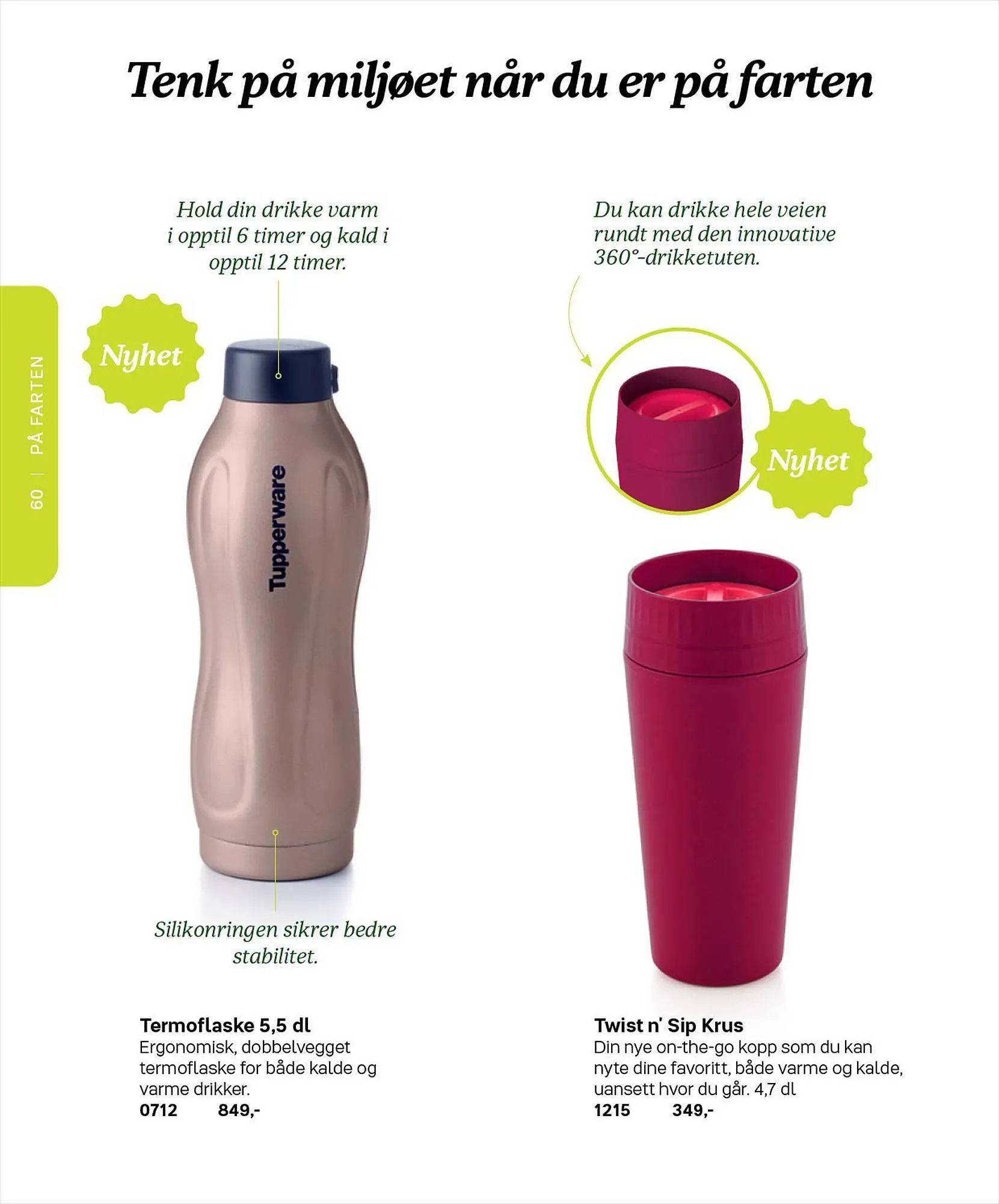 Tupperware Kundeavis fra 6. mars til 31. august 2023 - kundeavisside 60