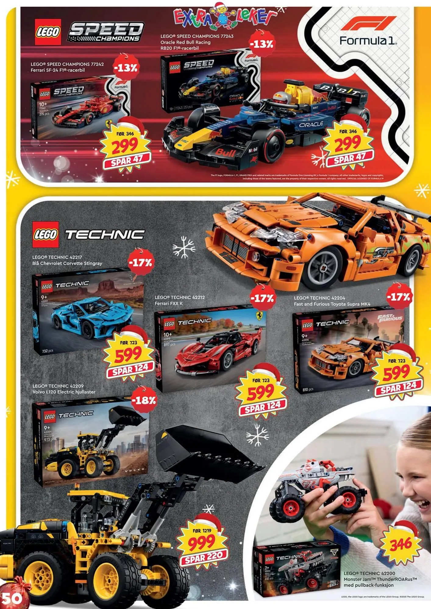 Extra Leker kundeavis fra 12. november til 24. desember 2025 - kundeavisside 50