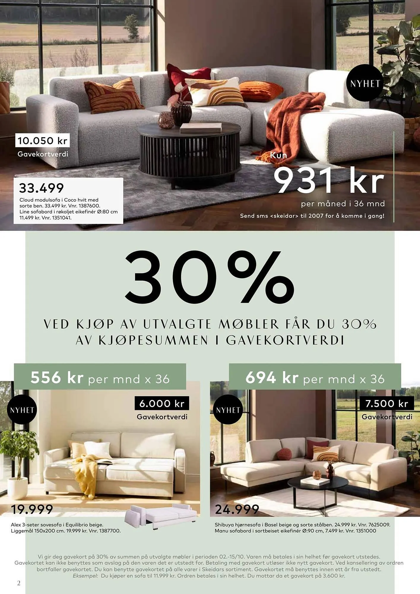 Skeidar Kundeavis fra 1. oktober til 8. oktober 2023 - kundeavisside 2