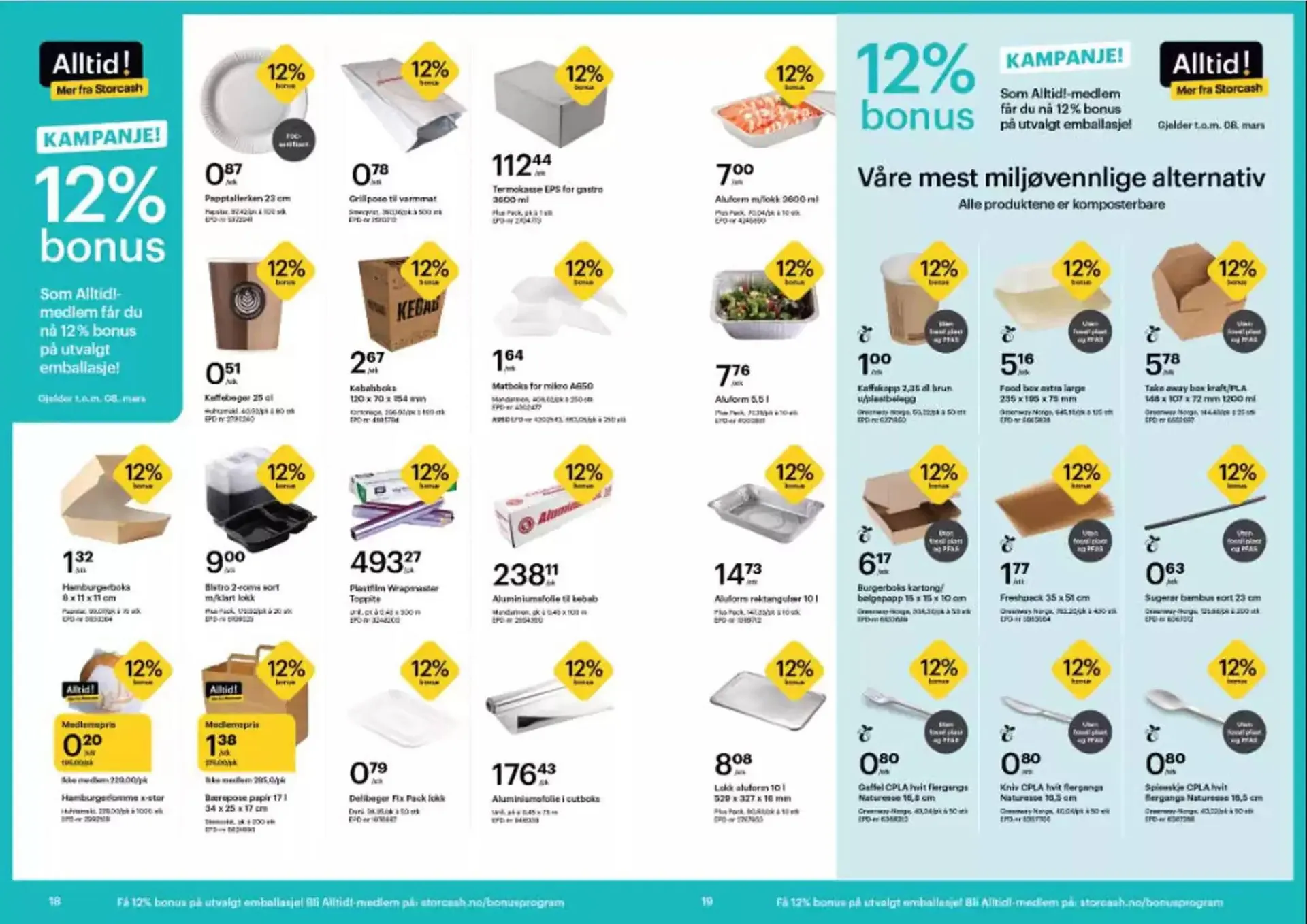 Storcash Kundeavis fra 10. mars til 15. mars 2025 - kundeavisside 10