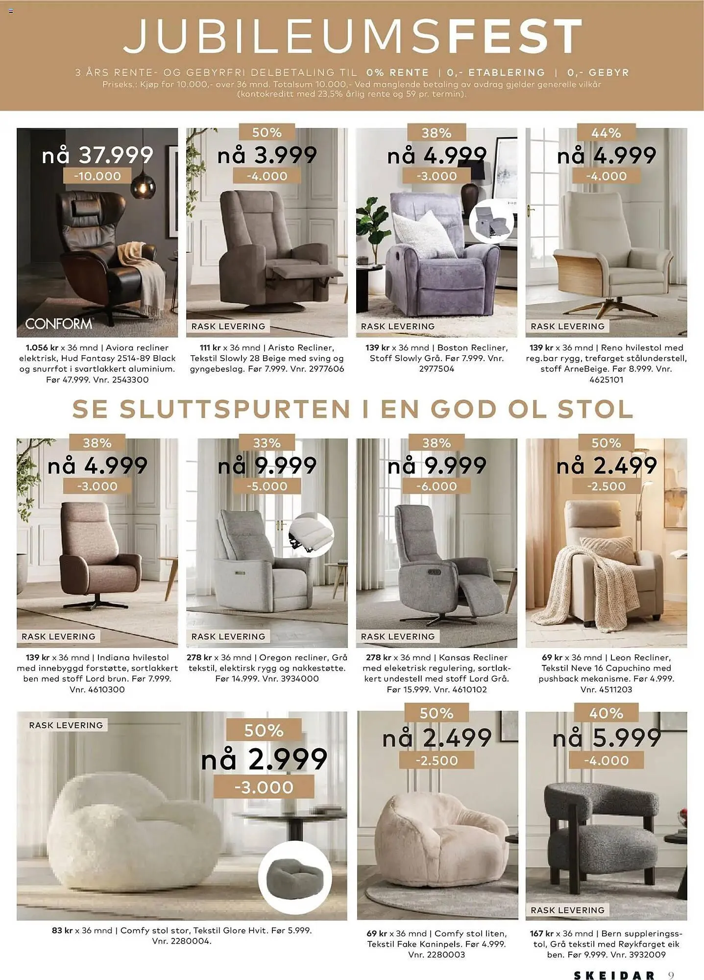 Skeidar kundeavis fra 13. april til 19. april 2026 - kundeavisside 9