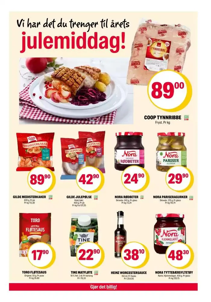 Coop Extra Kundeavis fra 18. november til 24. november 2024 - kundeavisside 25