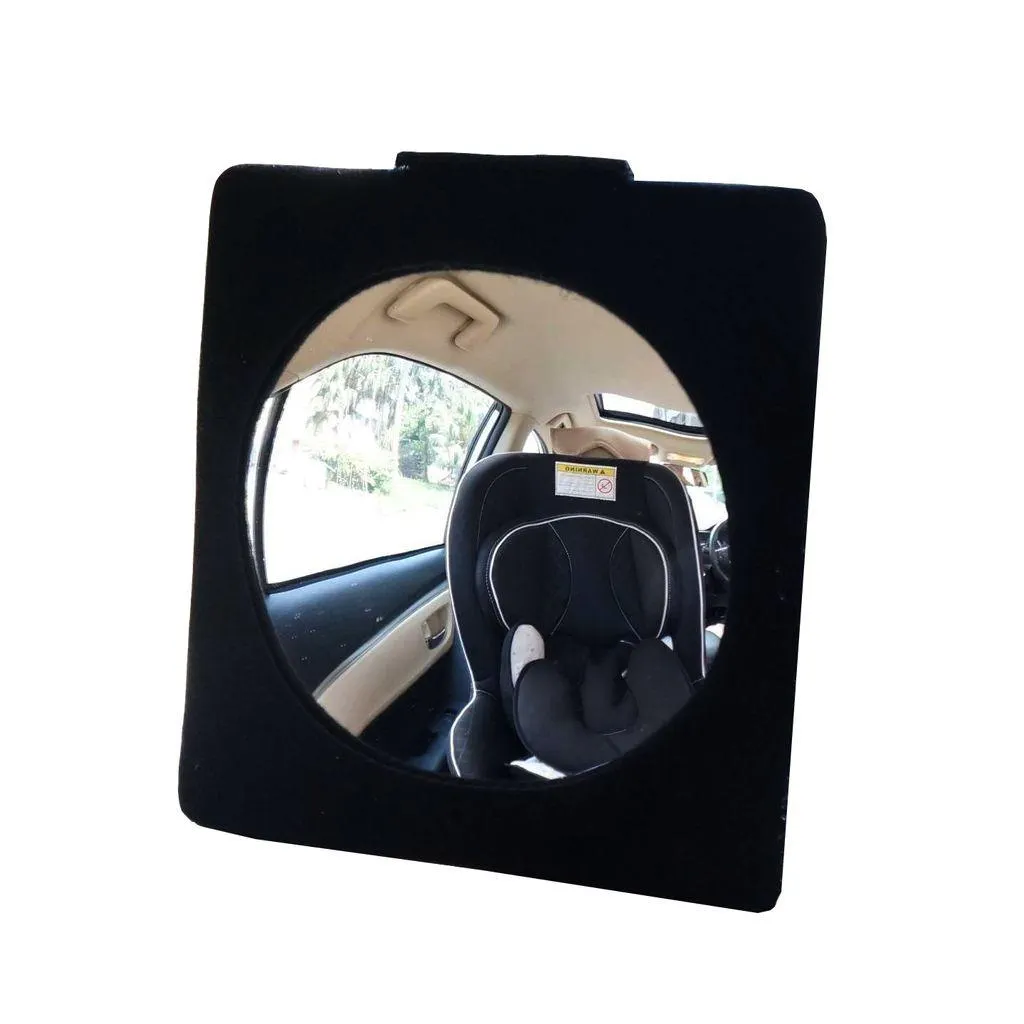 Flisan Baby Bil Speil Svart