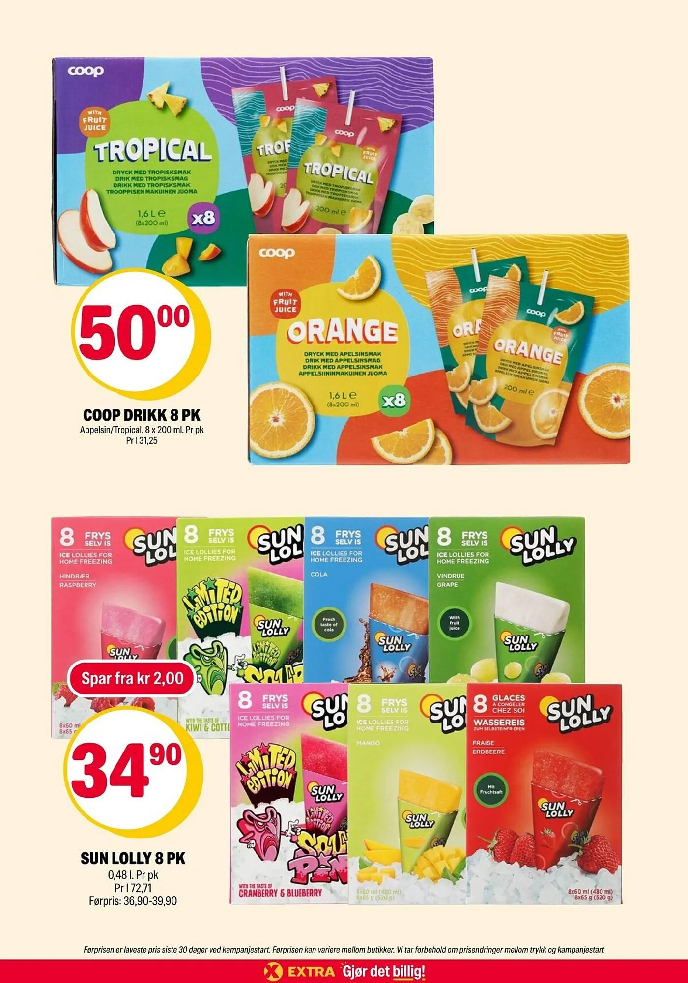 Coop Extra kundeavis fra 18. mai til 24. mai 2026 - kundeavisside 14