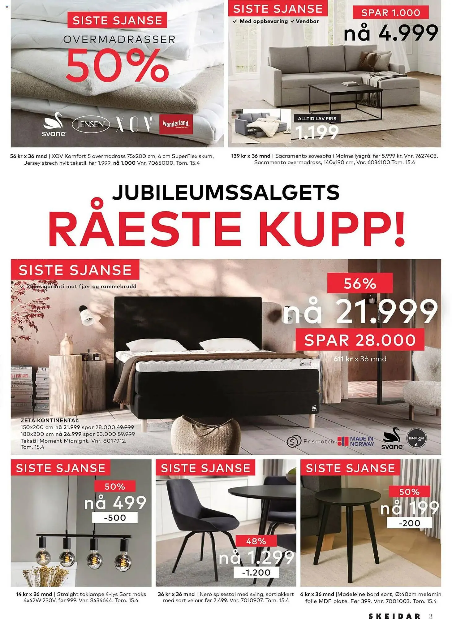 Skeidar kundeavis fra 7. april til 15. april 2026 - kundeavisside 3